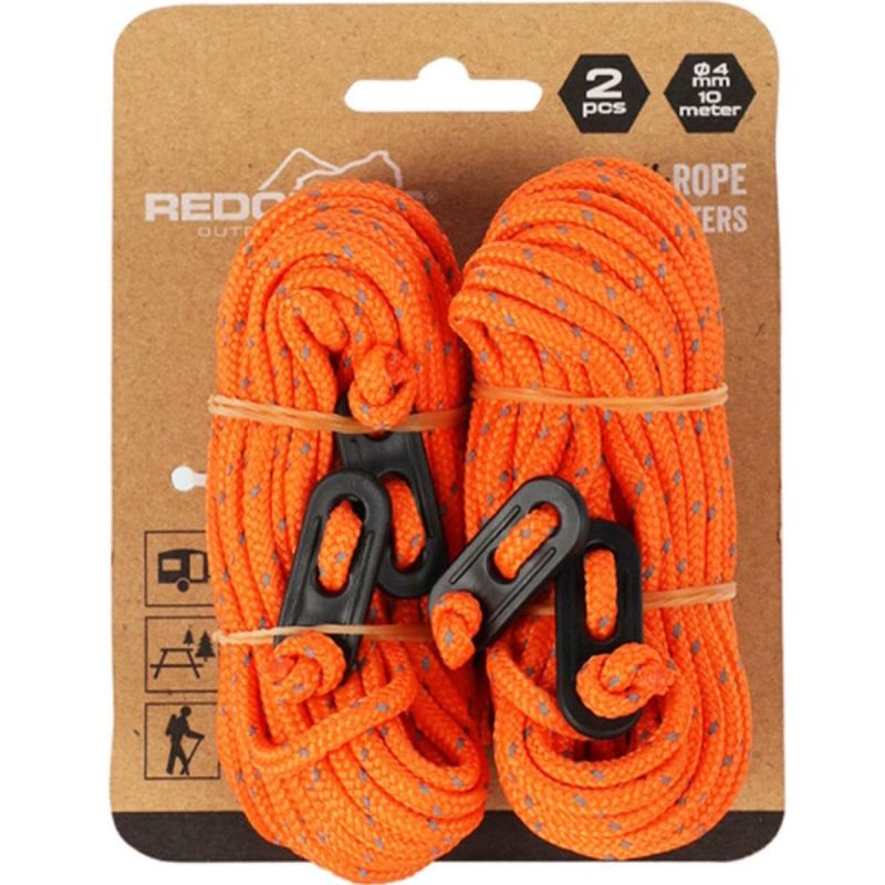 REDCLIFFS ORANGE TOURING ROPE FOR TENTS 2 PCS