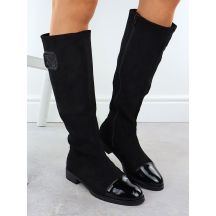 M. Daszyński Stivali patent suede, M.Daszyński