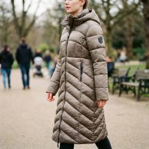 Geographical Norway Giacca Blanche Long Taupe DB Taupe