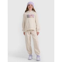 4f Felpa with hood, open,