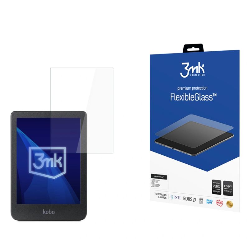 3mk FlexibleGlass hybrid glass for Kobo Clara Colour 6