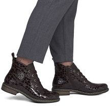 Rieker Stivali patent leather ankle, Rieker