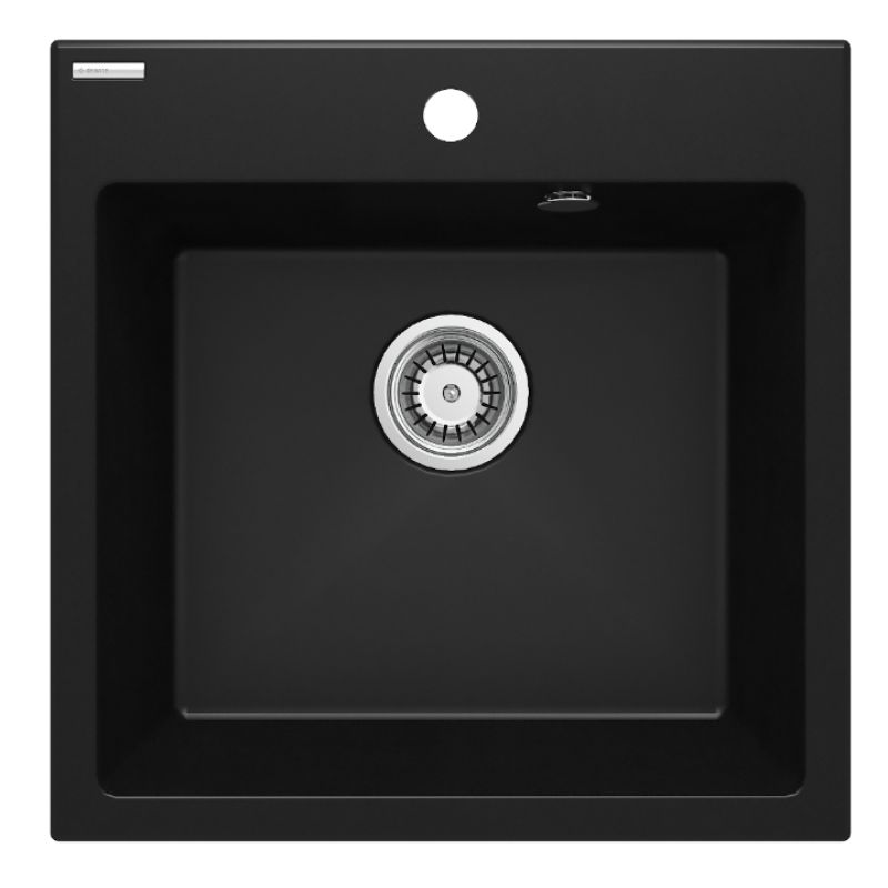 DEANTE EVORA BLACK SINGLE BOWL GRANITE SINK, ZQJ N103