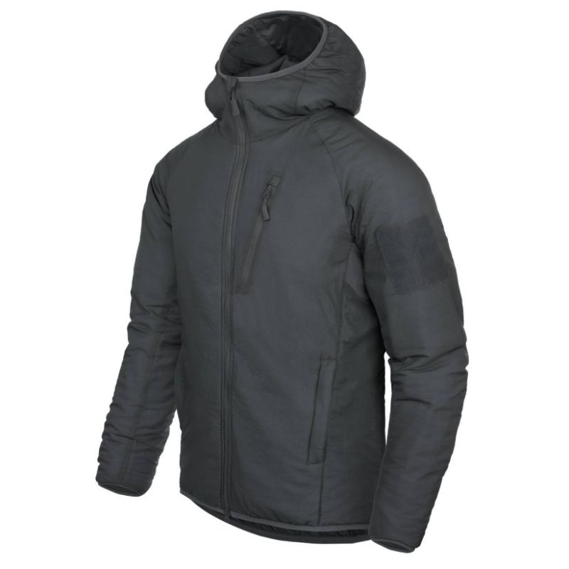 Helikon-Tex Wolfhound Hoodie Climashield Apex 67 g Jacket – Grey, Size: XL