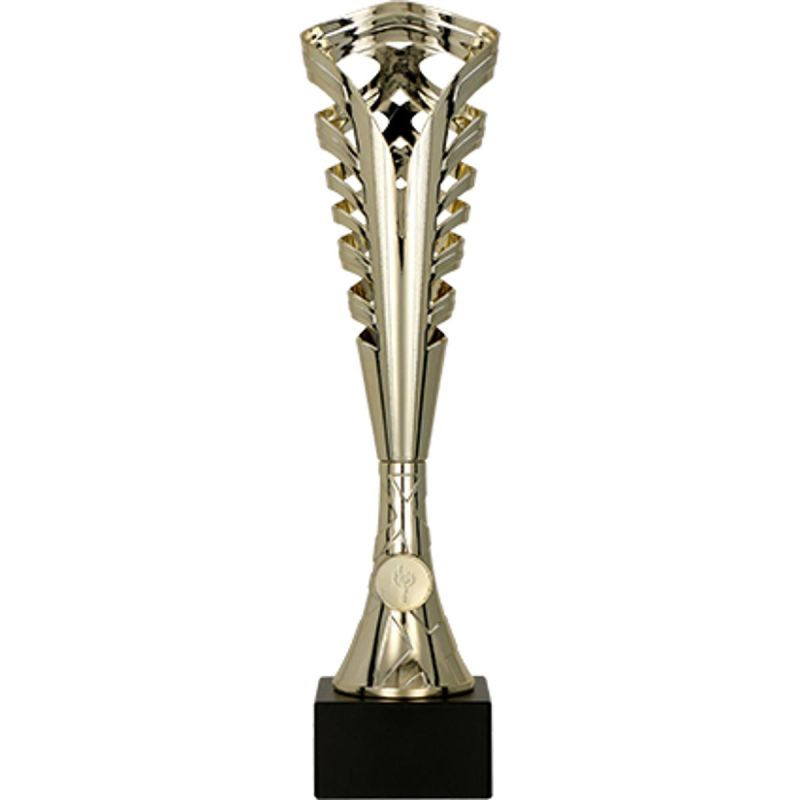 Gold plastic cup