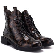 S.Barski Stivali patent leather ankle S.Barski