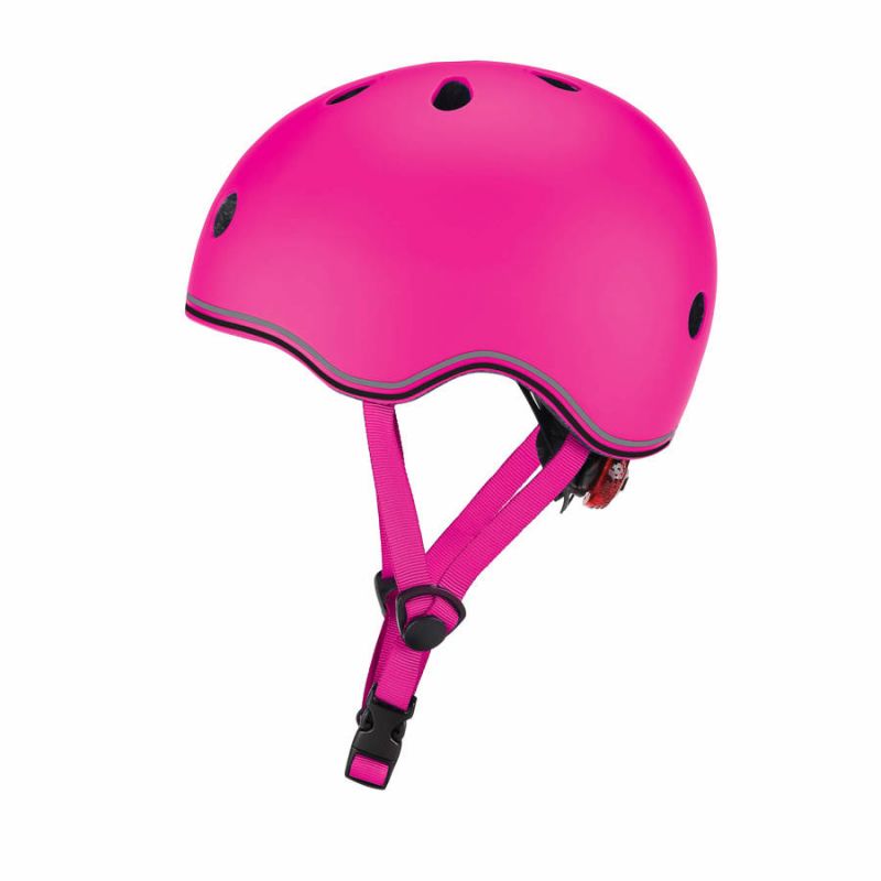 Helmet Globber Neon Pink Jr 50..