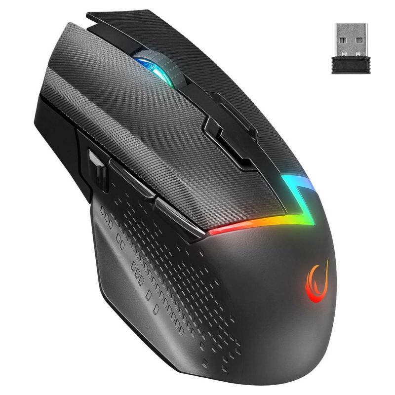 Wireless Mouse Rampage DROPM3V2-BLACK DR Drop M3 V2 24000 DPI, Black