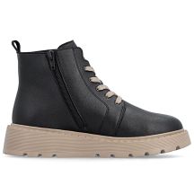 Rieker Stivali leather ankle on platform Rieker