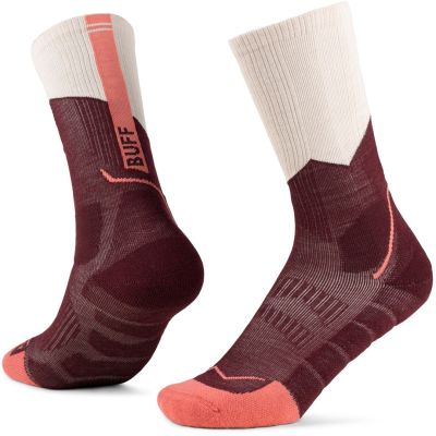 Buff Calze merino MW crew wine socks