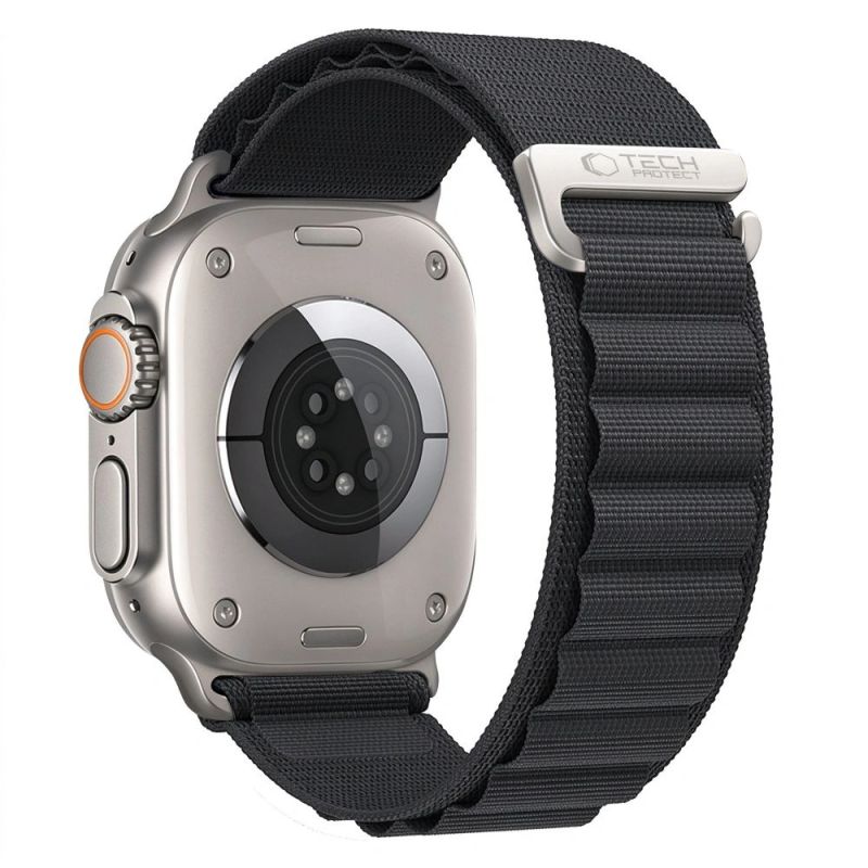 Tech-Protect Nylon Pro Strap for Apple Watch 44 / 45 / 46 / 49 mm – Black