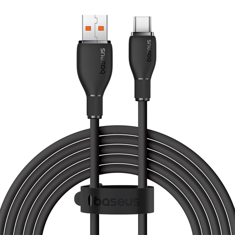 Baseus Pudding 100W USB-A - USB-C Cable 1.2m - Black