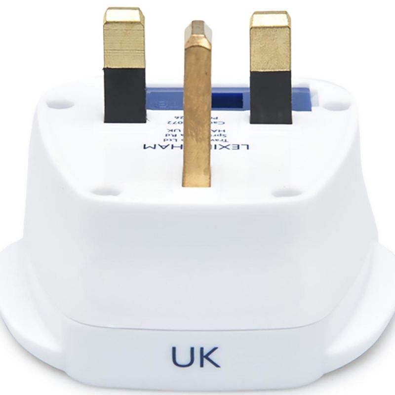 LEXINGHAM Universal Travel Adapter WORLD -> UK