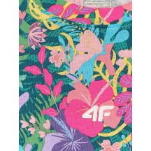 4f Maglietta boxy with print
