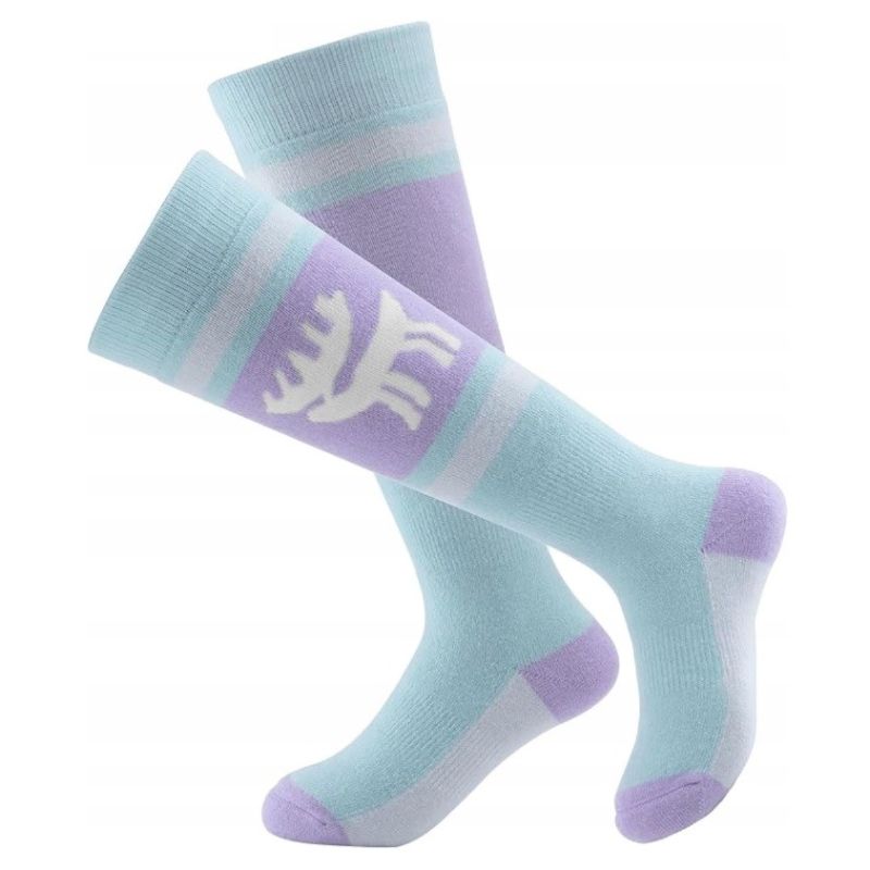 Qunature Winter Thermal Socks, Turquoise, 24–28