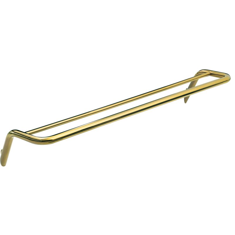 Double towel rack - wall-mounted