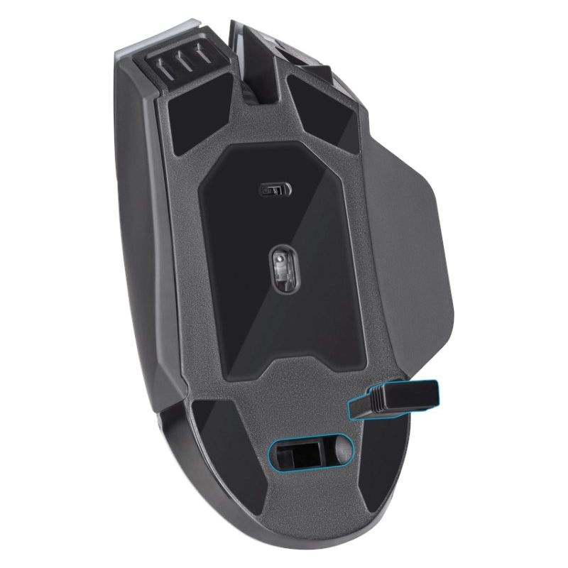 DEFENDER GM-067 ONE SHOT OPTIC RF RGB 3200 DPI 7-button wireless mouse 52067