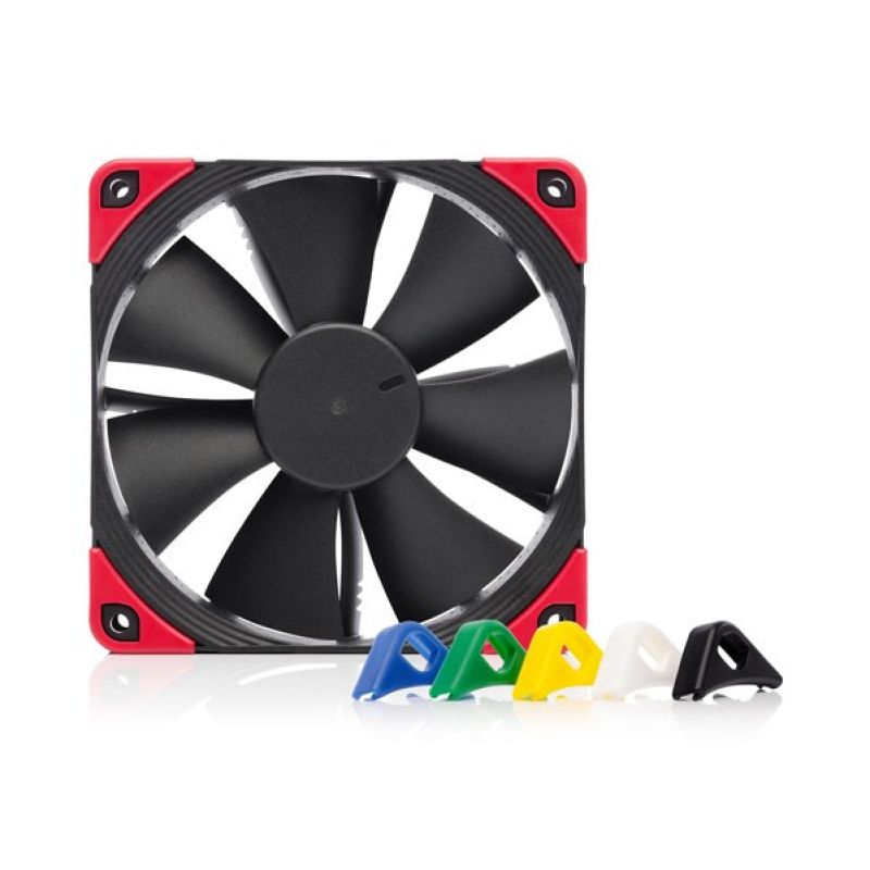 NOCTUA 120mm NF-F12 PWM CHromax Black Swap colors fan