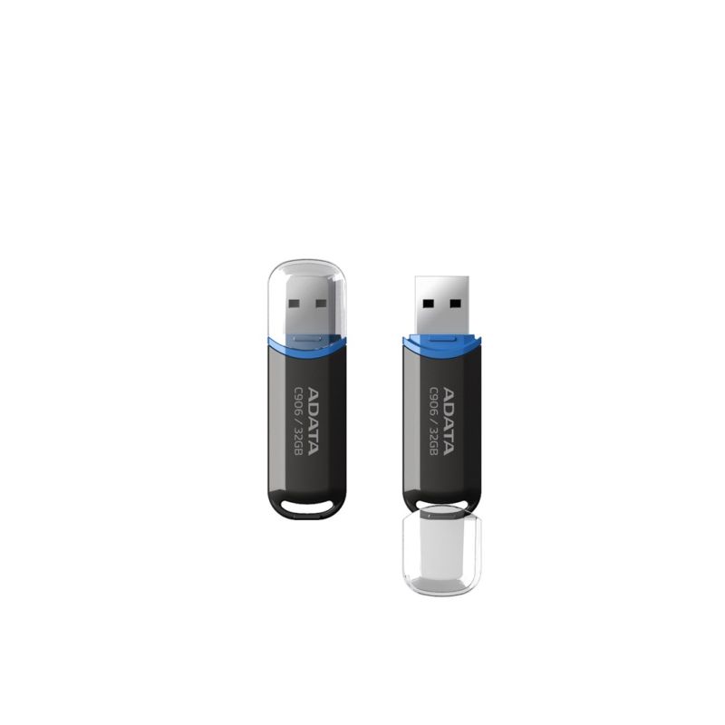 ADATA C906 AC906-32G-RBK USB Flash Drive (32 GB; USB 2.0; black)