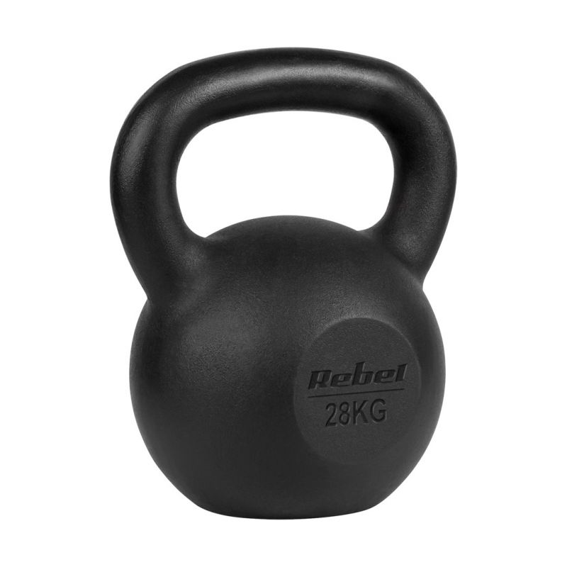 28 kg Cast Iron Kettlebell, REBEL ACTIVE