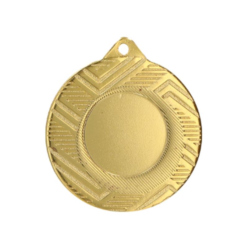 General gold medal with space for a 25 mm emblem – steel medal
