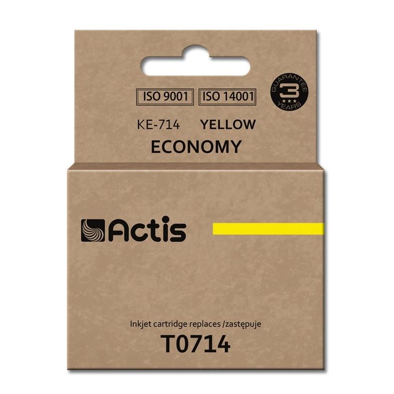 Actis KE-714 Ink (replaces Epson T0714, T0894, T1004; Standard; 13.5 ml; yellow)