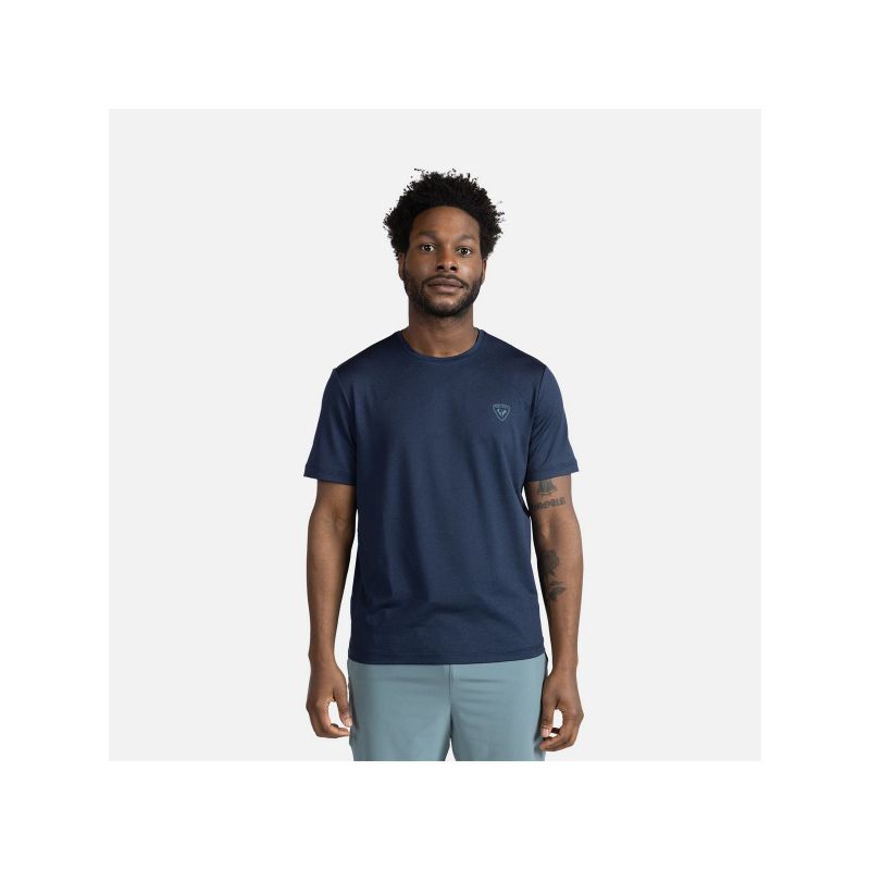 ROSSIGNOL Cloudrest Tee Men’s Training T-Shirt Navy Blue