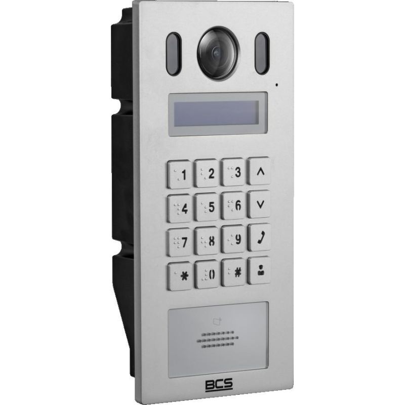 Multi-family IP outdoor panel with camera BCS-PAN9211S-S