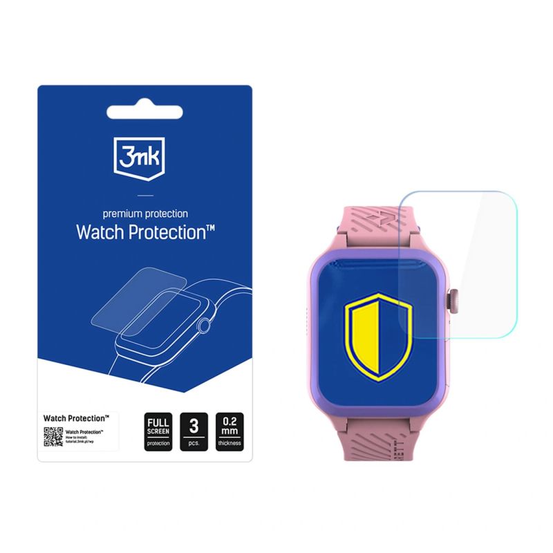 3mk Watch Protection ARC Smartwatch Screen Protector Film for Garett Essa 2 AI 4G