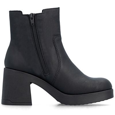 Rieker Stivali Chelsea with block heel, insulated, Rieker
