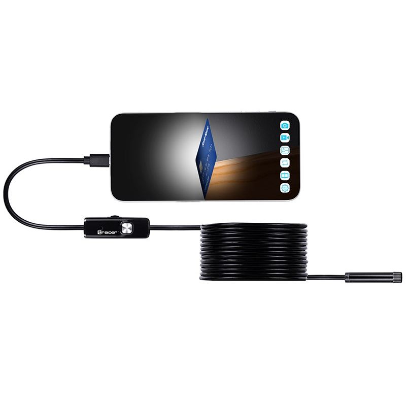 TRACER HARDWIRE ENDOSCOPE CAMERA 5M 7MM LED USB-C