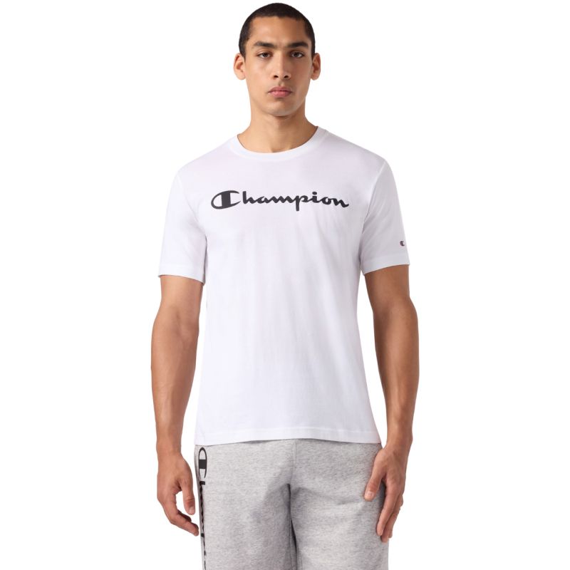 Men’s Champion SS Tee T-Shirt White 221814 WW001