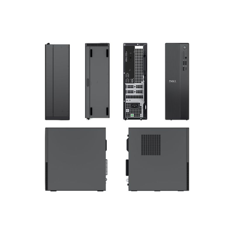 DELL Pro QVS1260 Intel® Core™ i3 i3-14100 8GB DDR5-SDRAM 512GB SSD Windows 11 Pro Slim PC Black