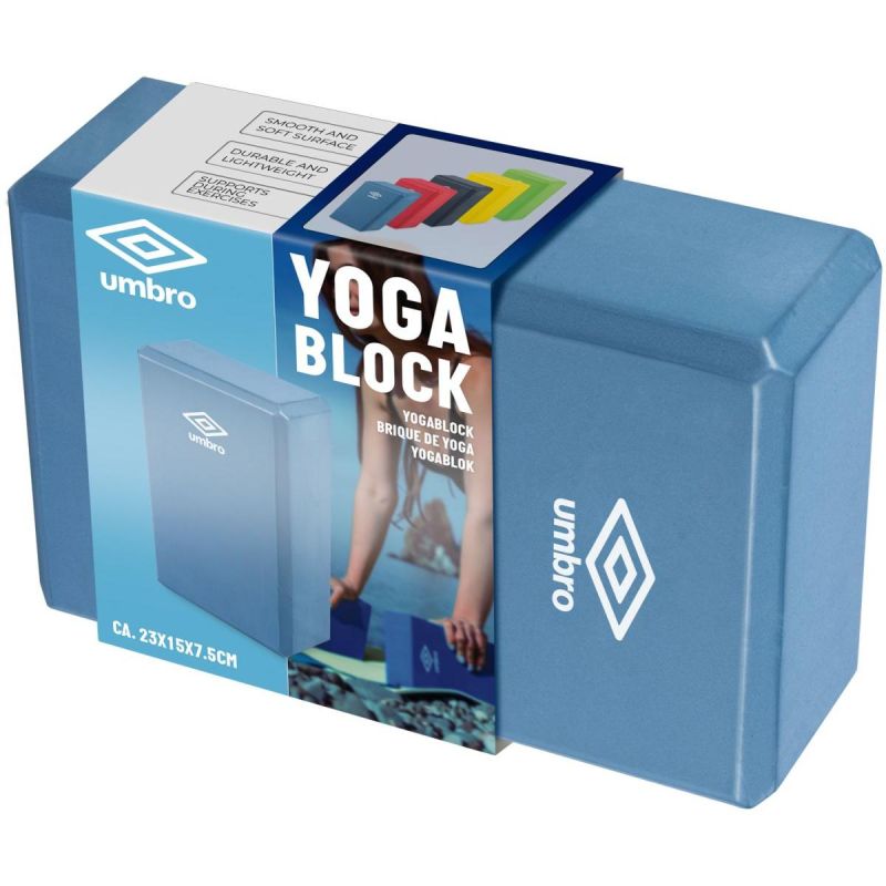UMBRO BLOCK CUBE FOR EXERCISE YOGA PILATES FITNESS BLUE