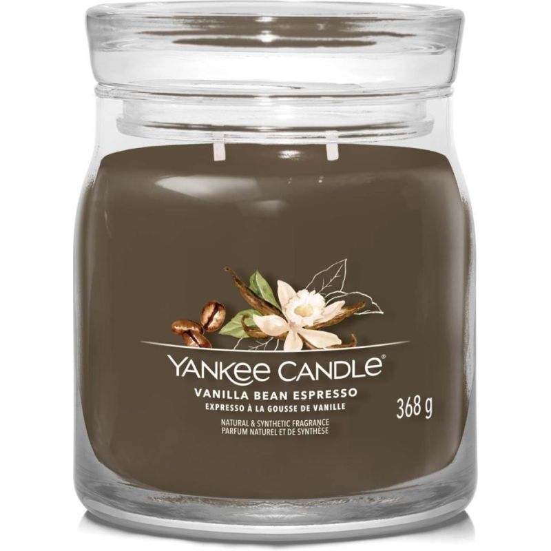 Medium VANILLA BEAN ESPRESSO YANKEE Candle