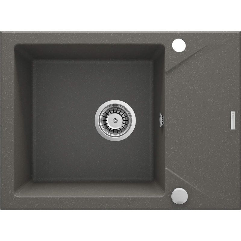 Single-bowl granite sink with drainer ZQJ_T11A 5908212096390