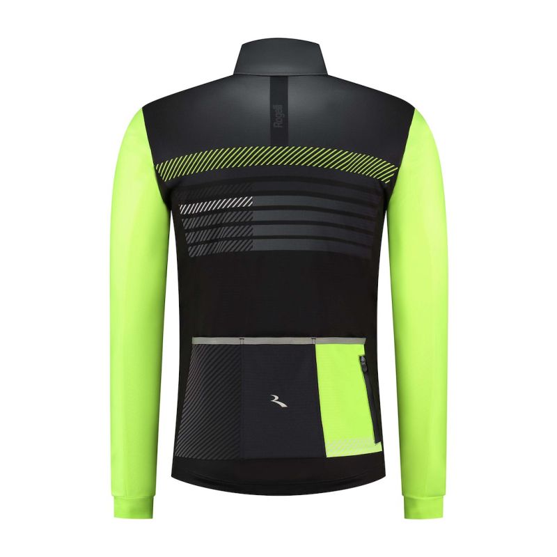 Rogelli Giacca winter stryde fluor