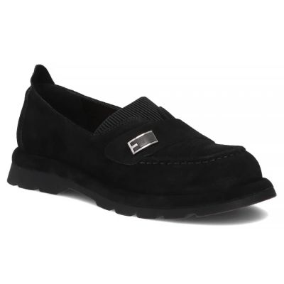 Filippo Leather moccasins with elastic band, Filippo