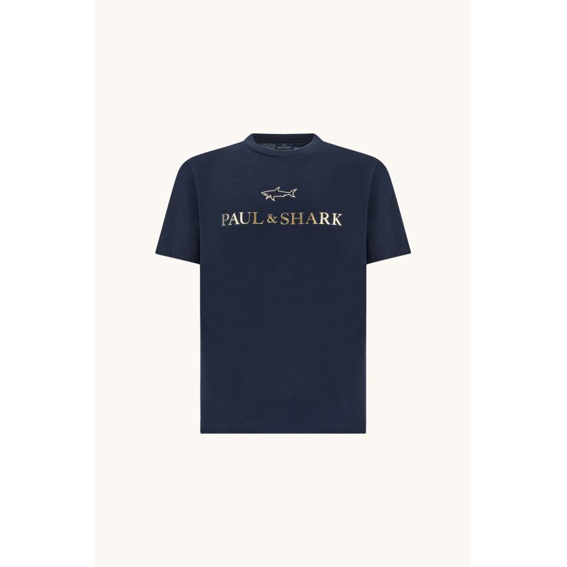 Paul&Shark Maglietta Cotton and Classic Cut, Logo