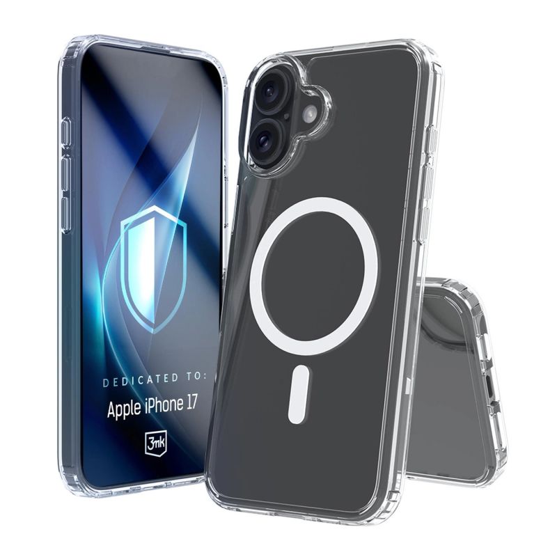 3mk Armor MagCase for iPhone 17 - transparent