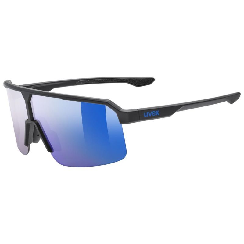 Uvex ramp Multisports Glasses Unisex Half-Rim Black