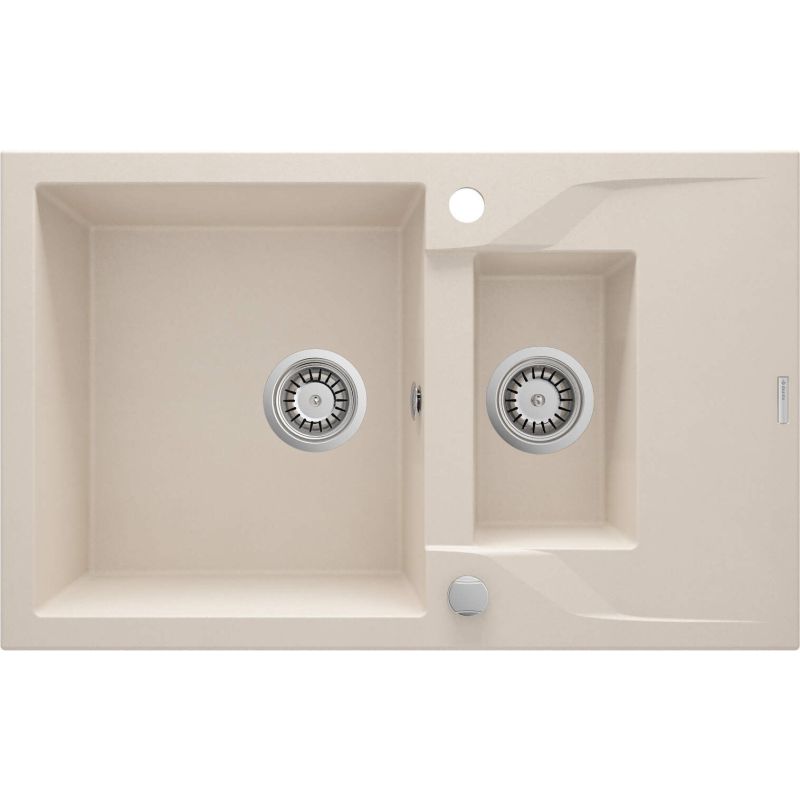 1.5-bowl granite sink with drainer ZQN 5513 5908212093696