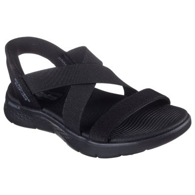 Skechers Sandali GO walk flex glimmer UP BBK
