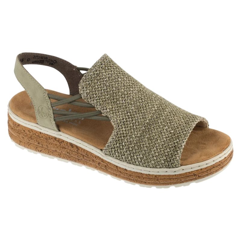 Rieker Sandals 62741-52 Green 37