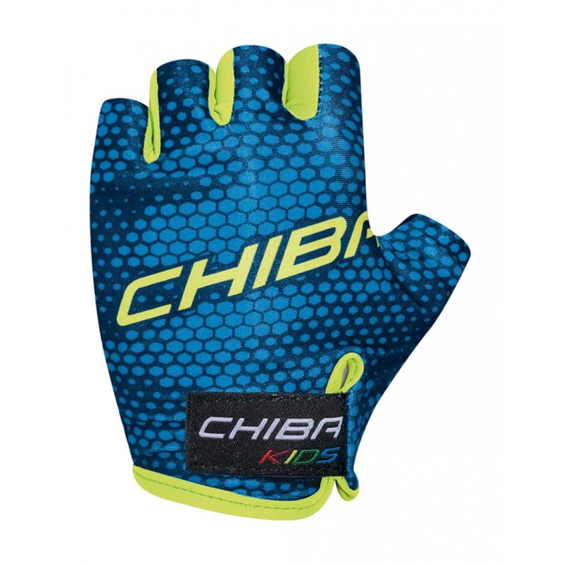 CHIBA KIDS gloves, blue, S
