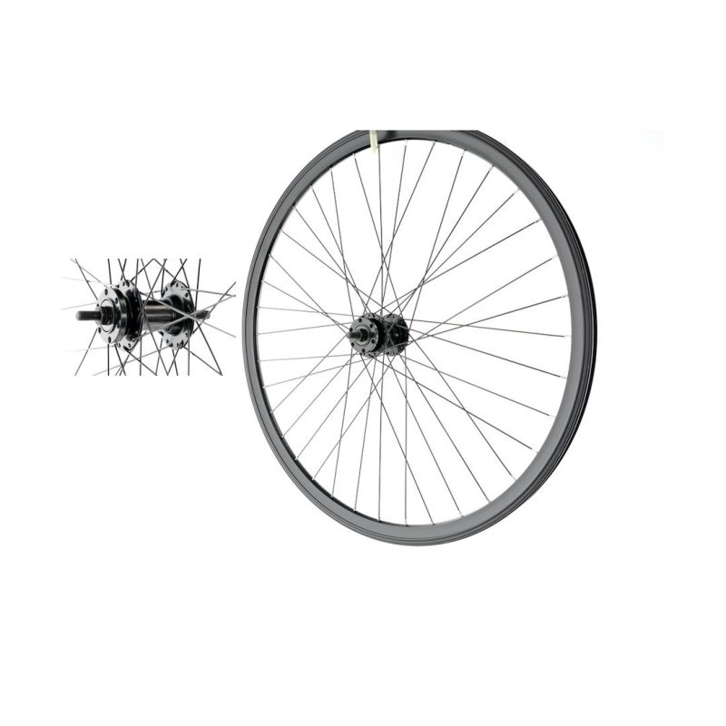 26'' front wheel Disc 6 bolts cone 25mm O-piece/P-piece