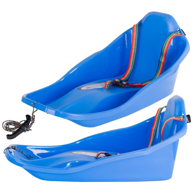 PLASTIC MINI TOPO BLUE SLEDGE