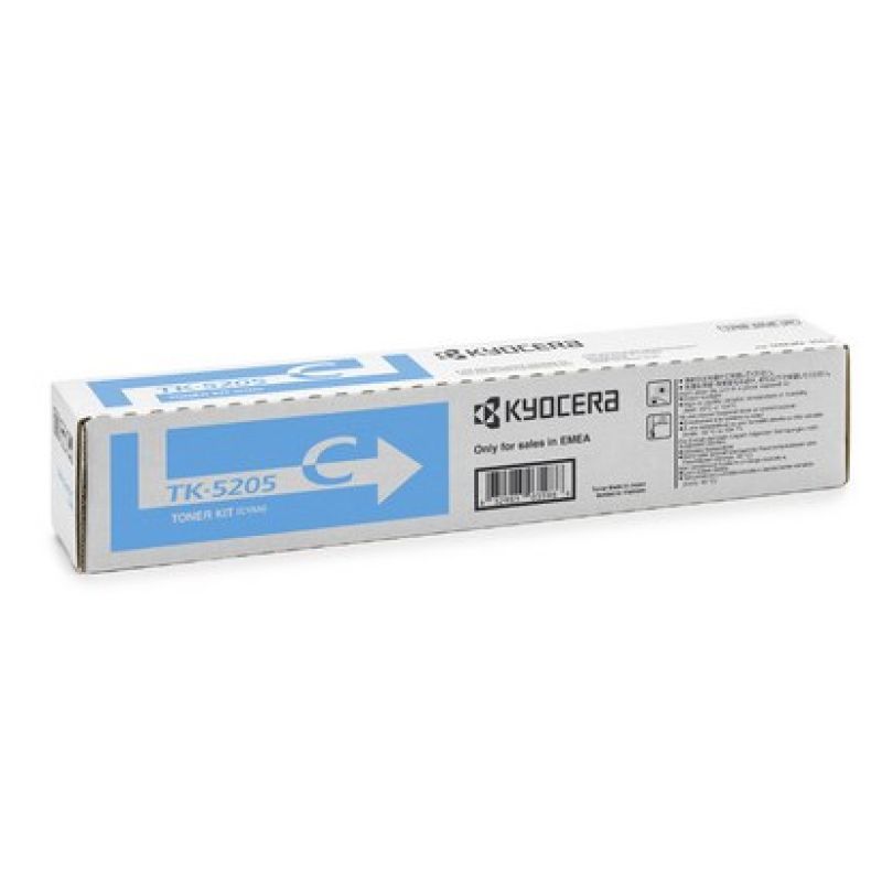 KYOCERA TK-5205C Original Cyan Toner Cartridge