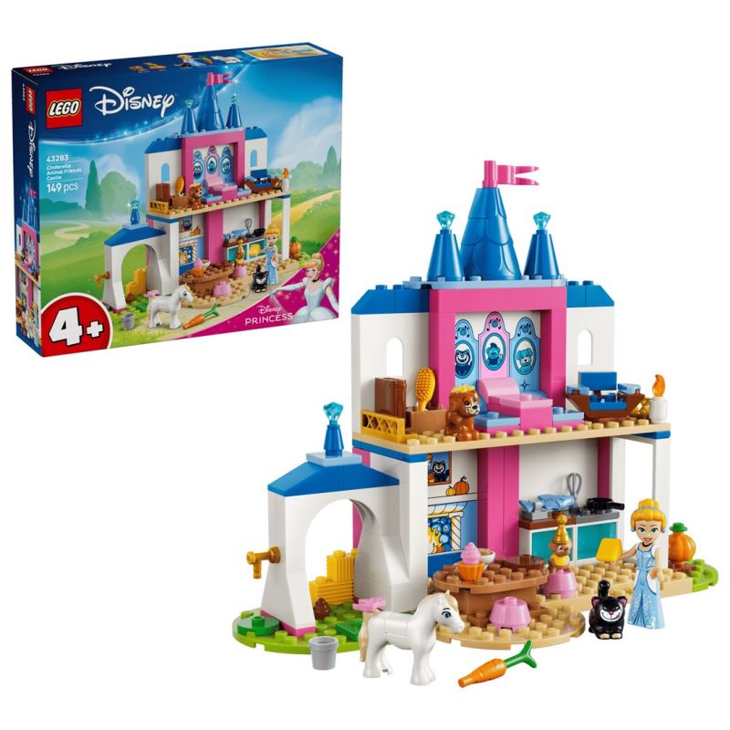 LEGO Disney 43283 - Cinderella's Castle and Her Animal Friends