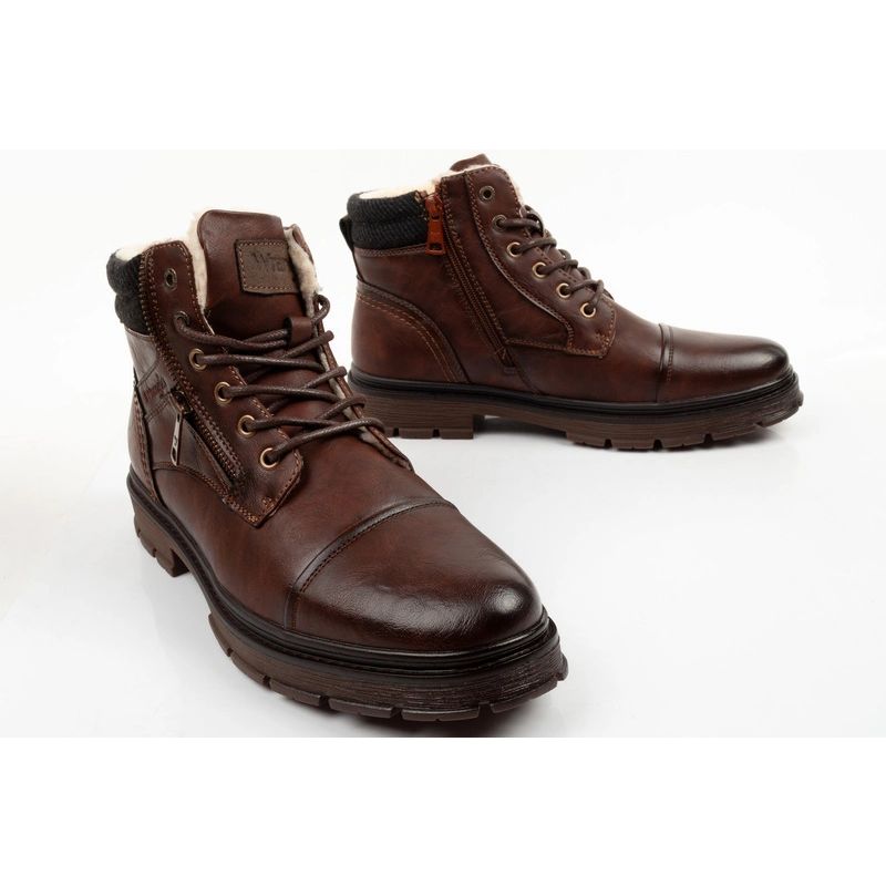 Wrangler Stivali Gillen leather insulated ankle